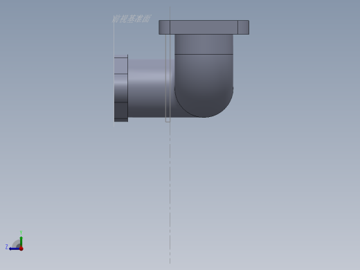 机械零件图11右视缩略图