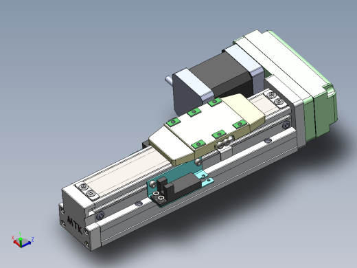 GTH内嵌丝杆全封闭GTH4-BL-42步进