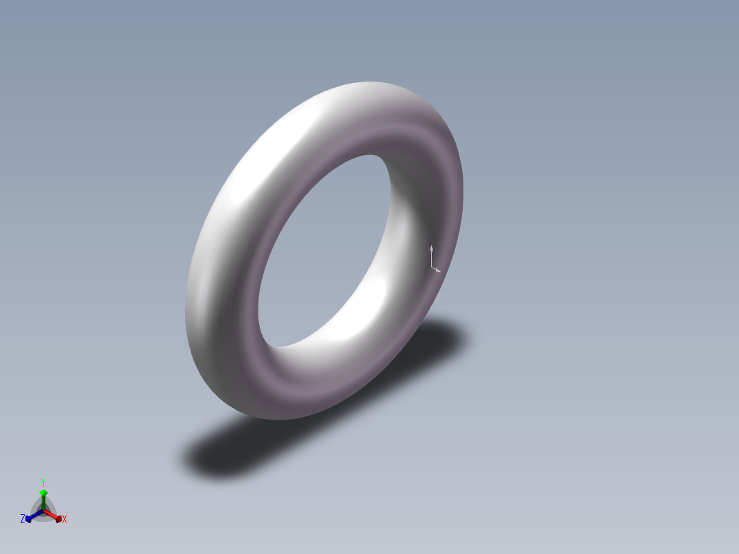 M12吊环正等轴测图