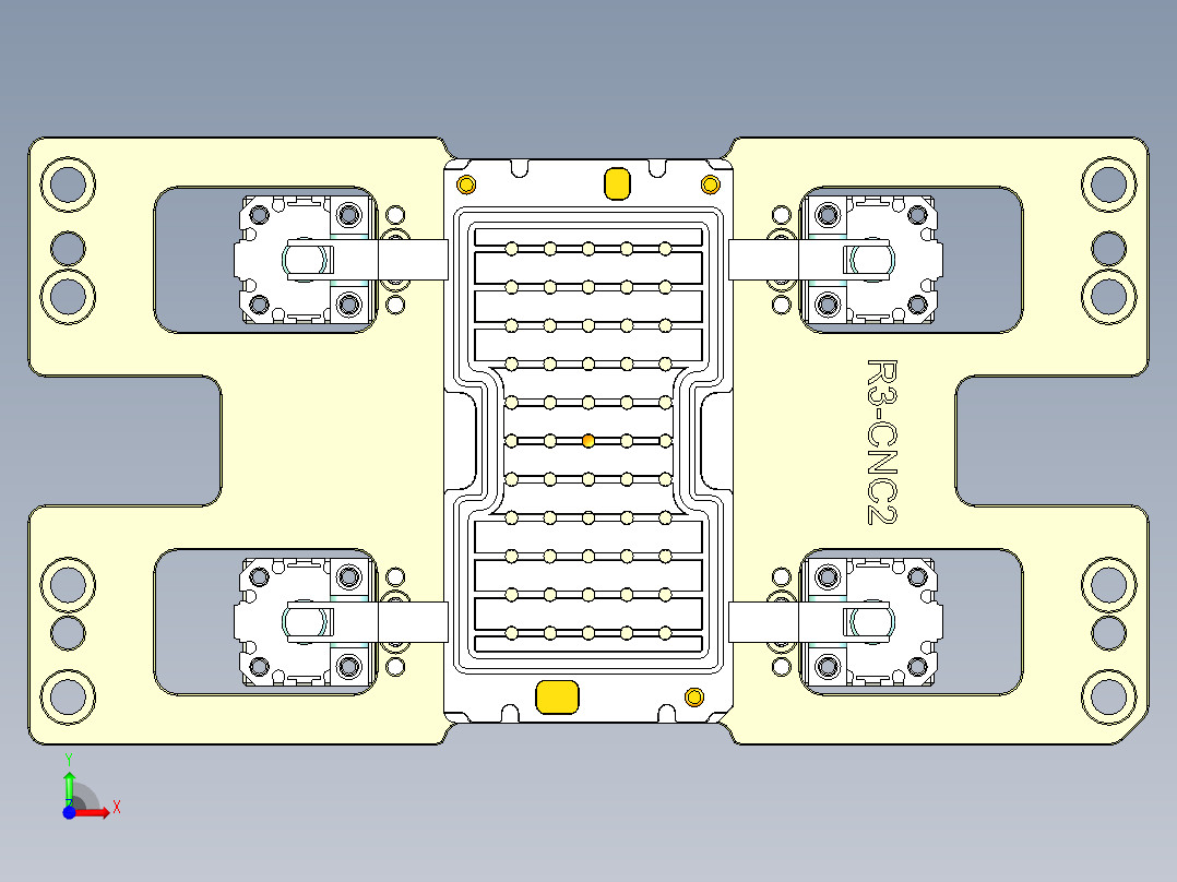 R3-笔记本CNC工装夹具三维模型CNC2-1228前视图