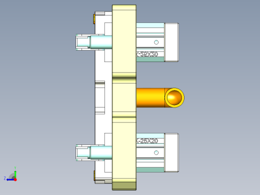R3-笔记本CNC工装夹具三维模型CNC2-1228右视缩略图