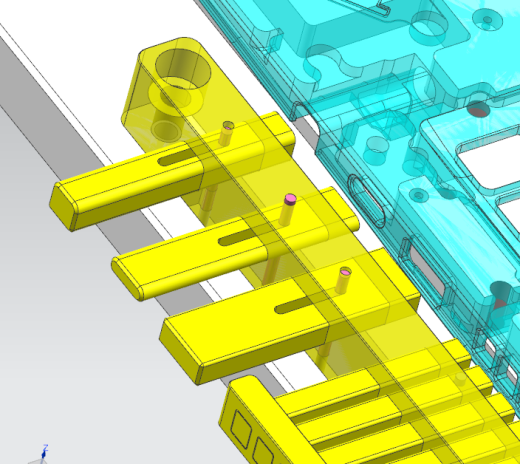 笔记本C壳侧孔位置度检具模型缩略图