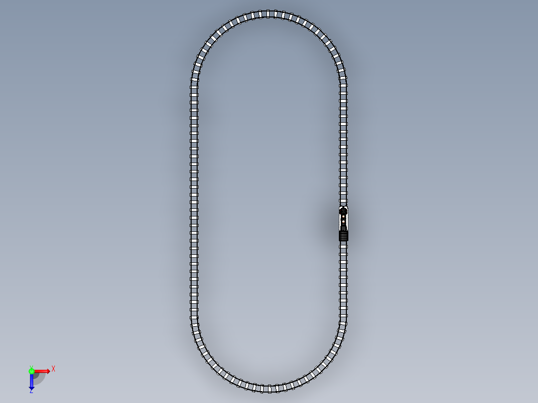 火车、动车、高铁(12)俯视图