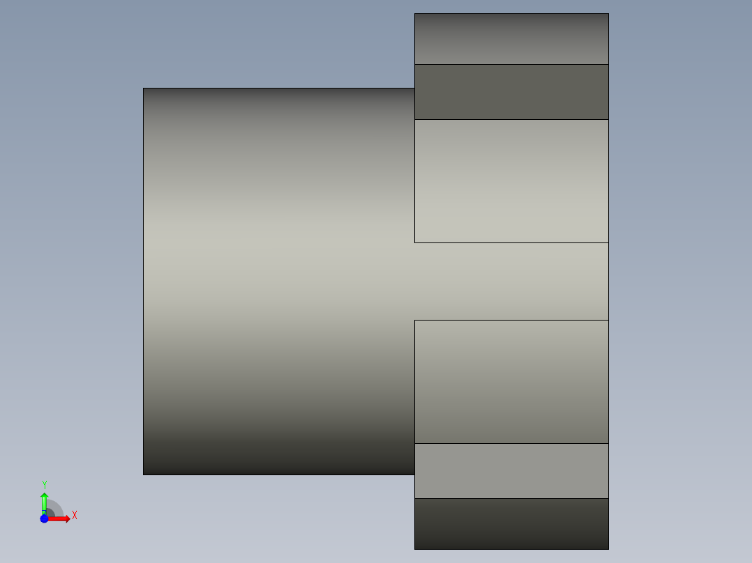 蒸汽机steam-engine-17837-模型格式为 stp前视图