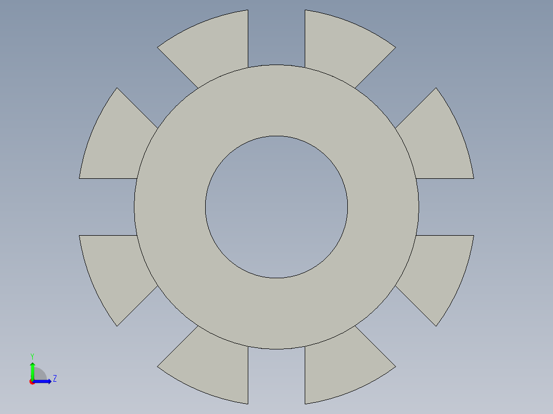 蒸汽机steam-engine-17837-模型格式为 stp左视图