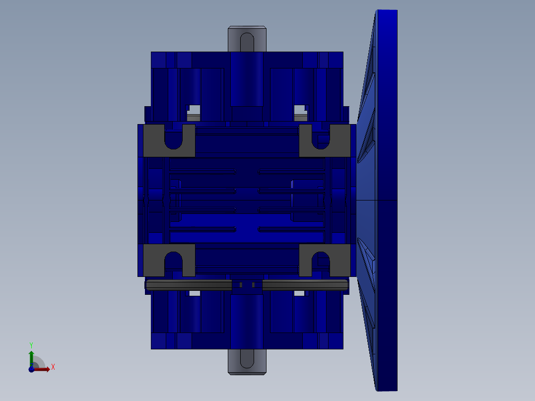 科米MK30型减速机前视图