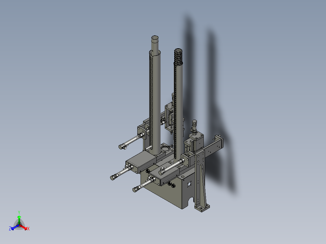 半自动料仓上料组件