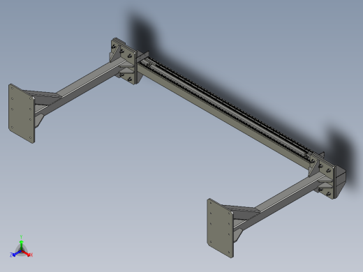 WRT-E01-11电池搬运桁架组件