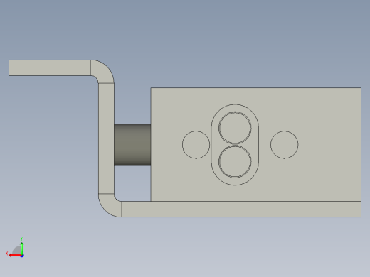 垫板阻挡后视缩略图