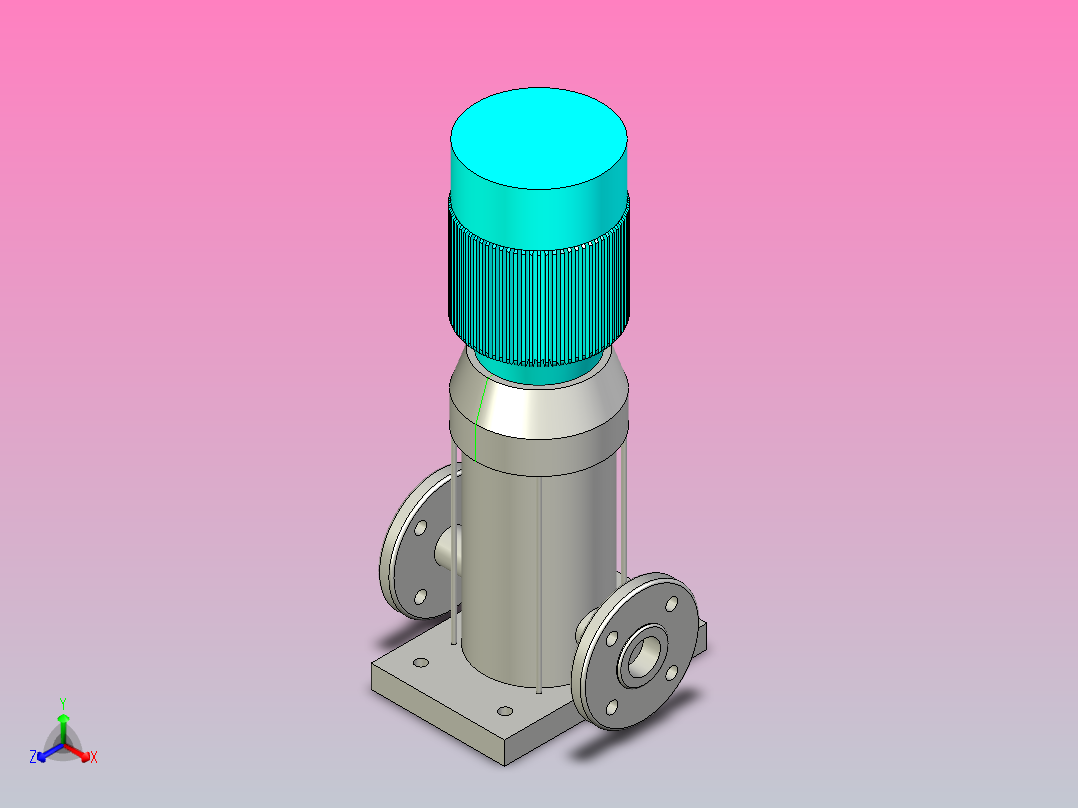 CDMF5-4正等轴测图