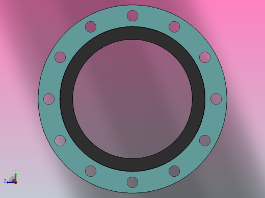 KXT型可曲挠橡胶接头[KXT-DN250]俯视缩略图