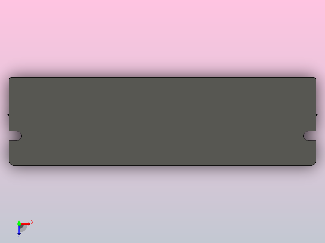 数字步进电机与驱动器DM556-3D图俯视图