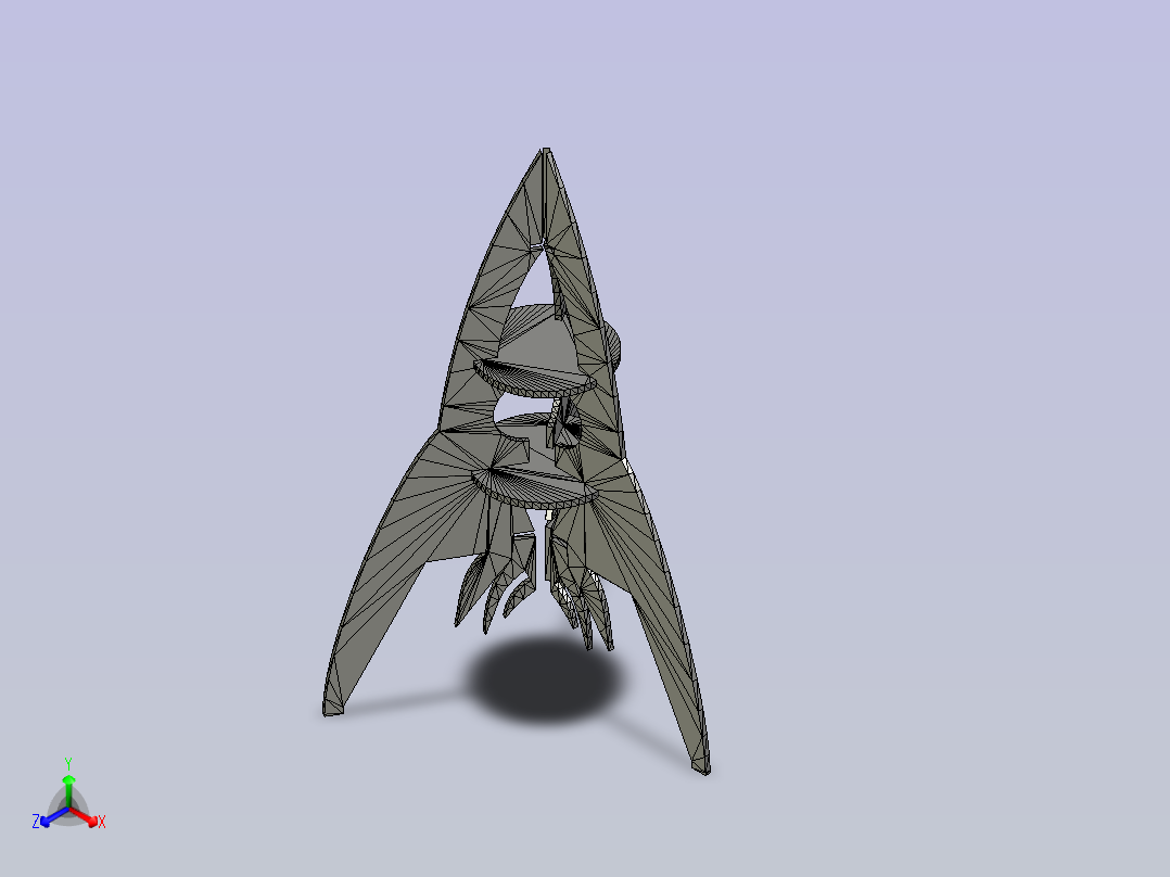 SolidWorks 初学者教程 第五部分 简单的 (桌子)主视图