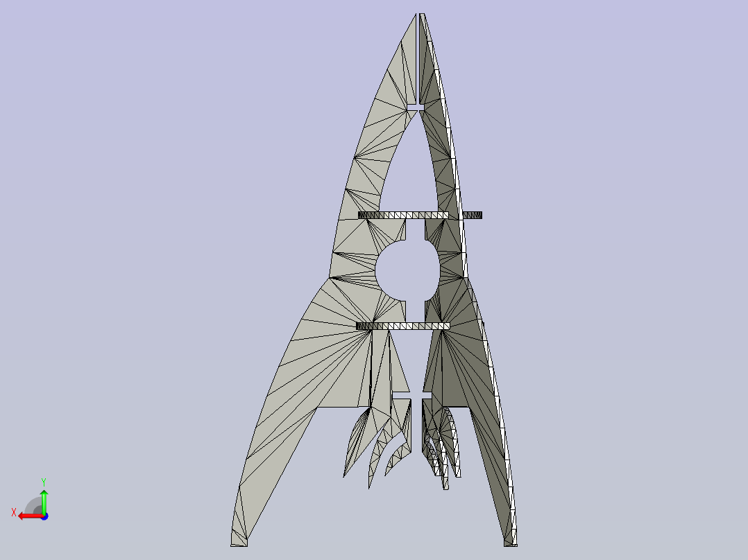 SolidWorks 初学者教程 第五部分 简单的 (桌子)后视图