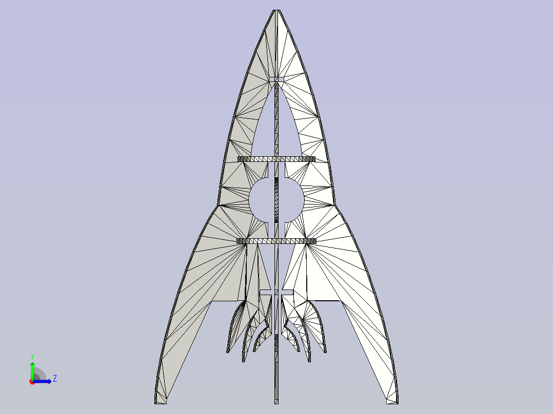 SolidWorks 初学者教程 第五部分 简单的 (桌子)左视图
