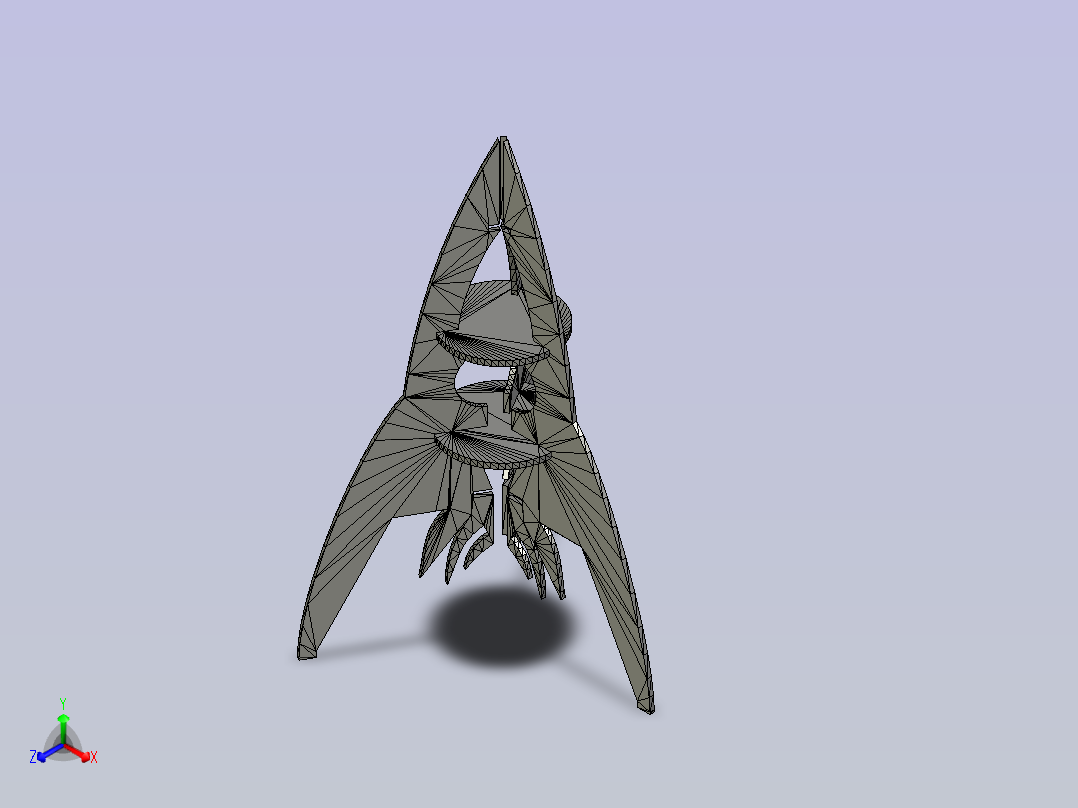 SolidWorks 初学者教程 第五部分 简单的 (桌子)正等轴测图