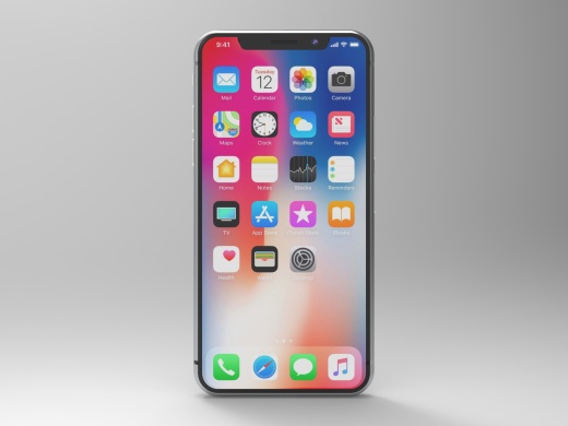 iphone x 3d模型缩略图