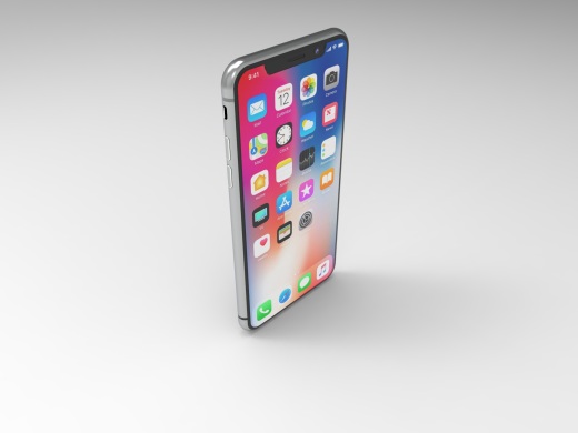iphone x 3d模型缩略图