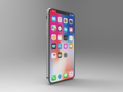 iphone x 3d模型缩略图