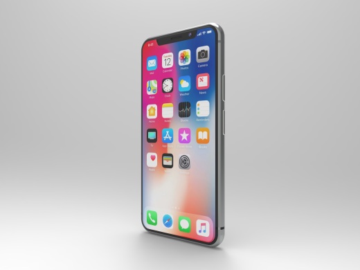 iphone x 3d模型缩略图