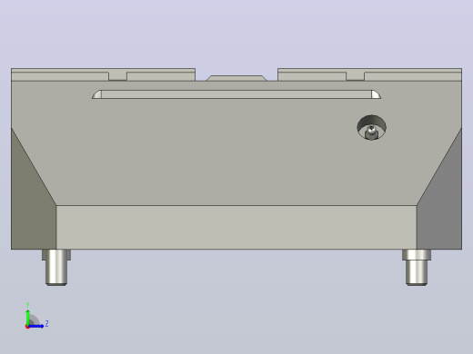 气动夹紧系统SCHUNK-0405502 KSP-Z plus 250, 0左视缩略图
