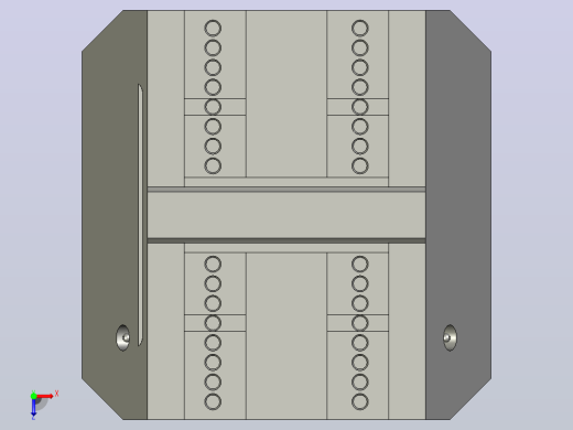 气动夹紧系统SCHUNK-0405502 KSP-Z plus 250, 0俯视缩略图