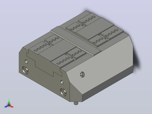 气动夹紧系统SCHUNK-0405502 KSP-Z plus 250, 0正等轴测缩略图