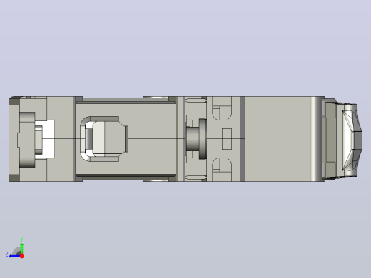 NB1-63H 1P小型断路器三维模型202010右视缩略图
