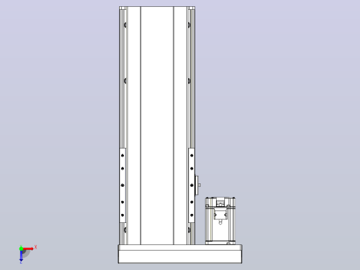日规模组半封闭丝杆TPA-HNR-202D-2510C-L300-MR-C-P75-N3俯视缩略图