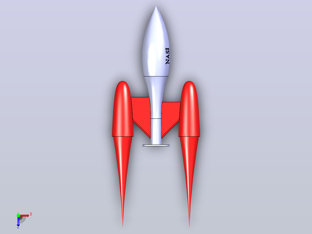 宇宙飞船03俯视图
