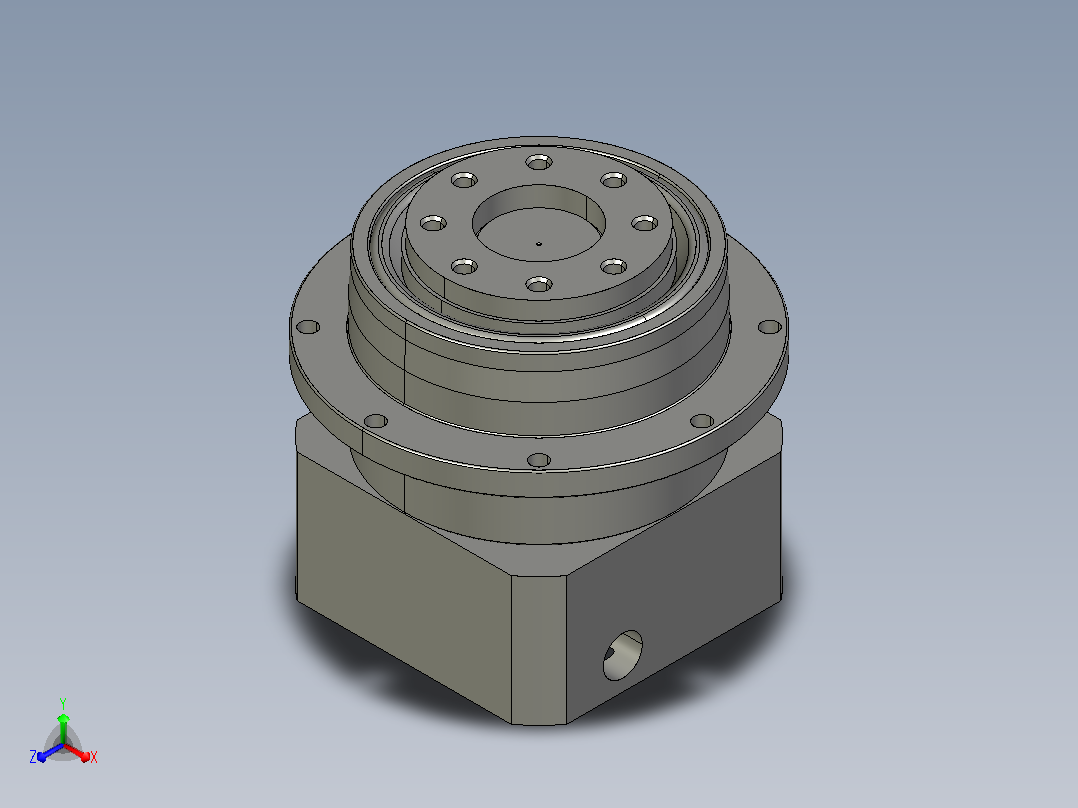 行星齿轮减速器planetary_gearbox_bdb_120_-_ratio_5_5主视图