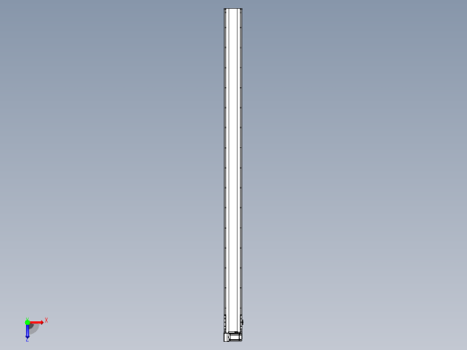 皮带直线轴半封闭可选导轨TPA-HNB-175D-140-L2950-LU-C-P75-N3俯视缩略图