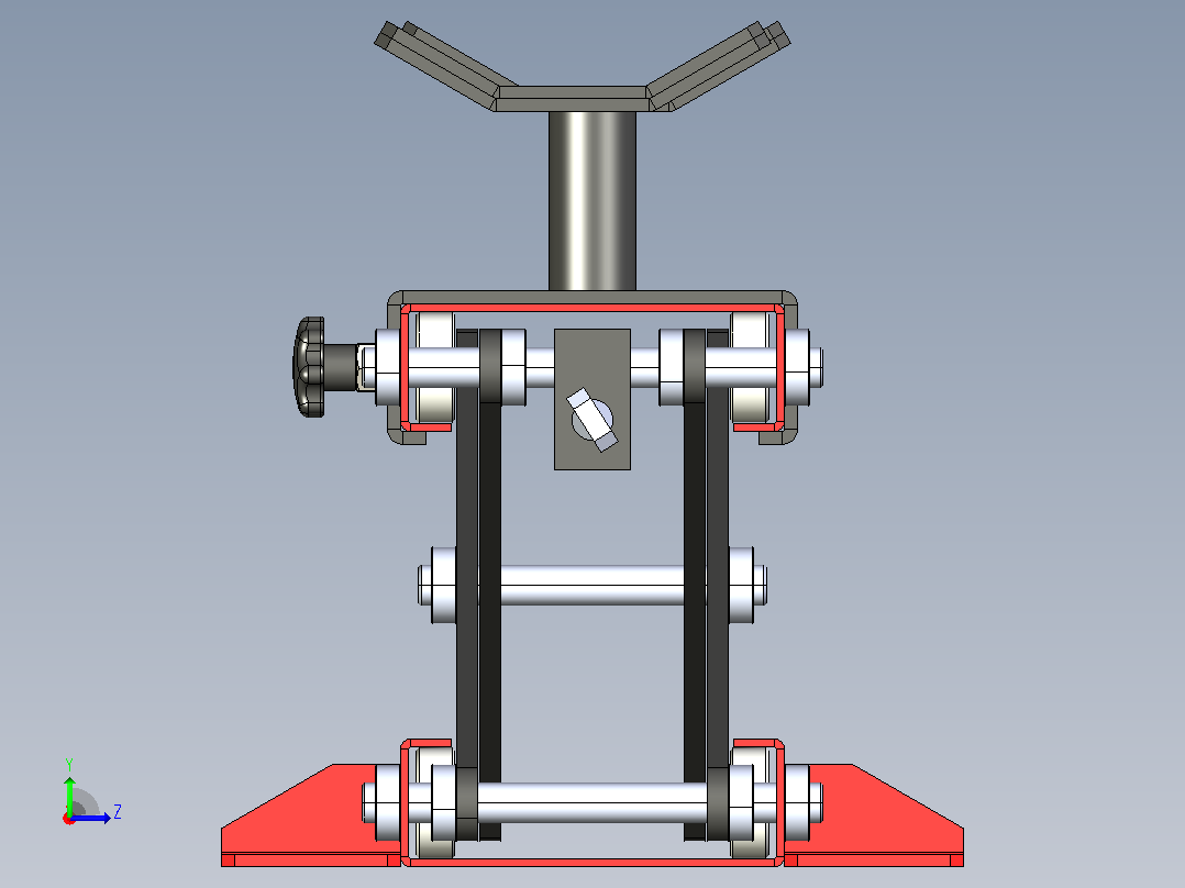 X-Lift+X升降结构左视图