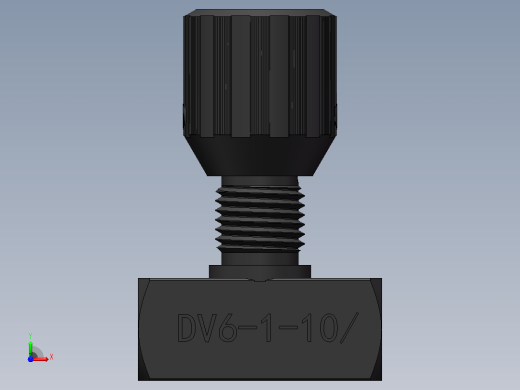 DV6 节流截止阀前视缩略图