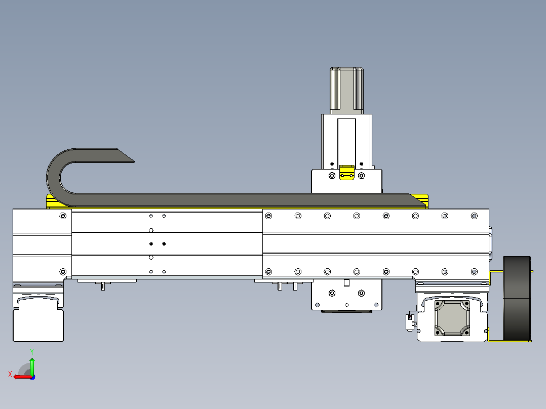 龙门式三轴滑台_5247后视图