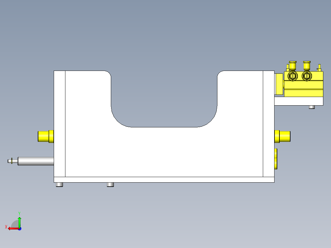 反转组件后视图