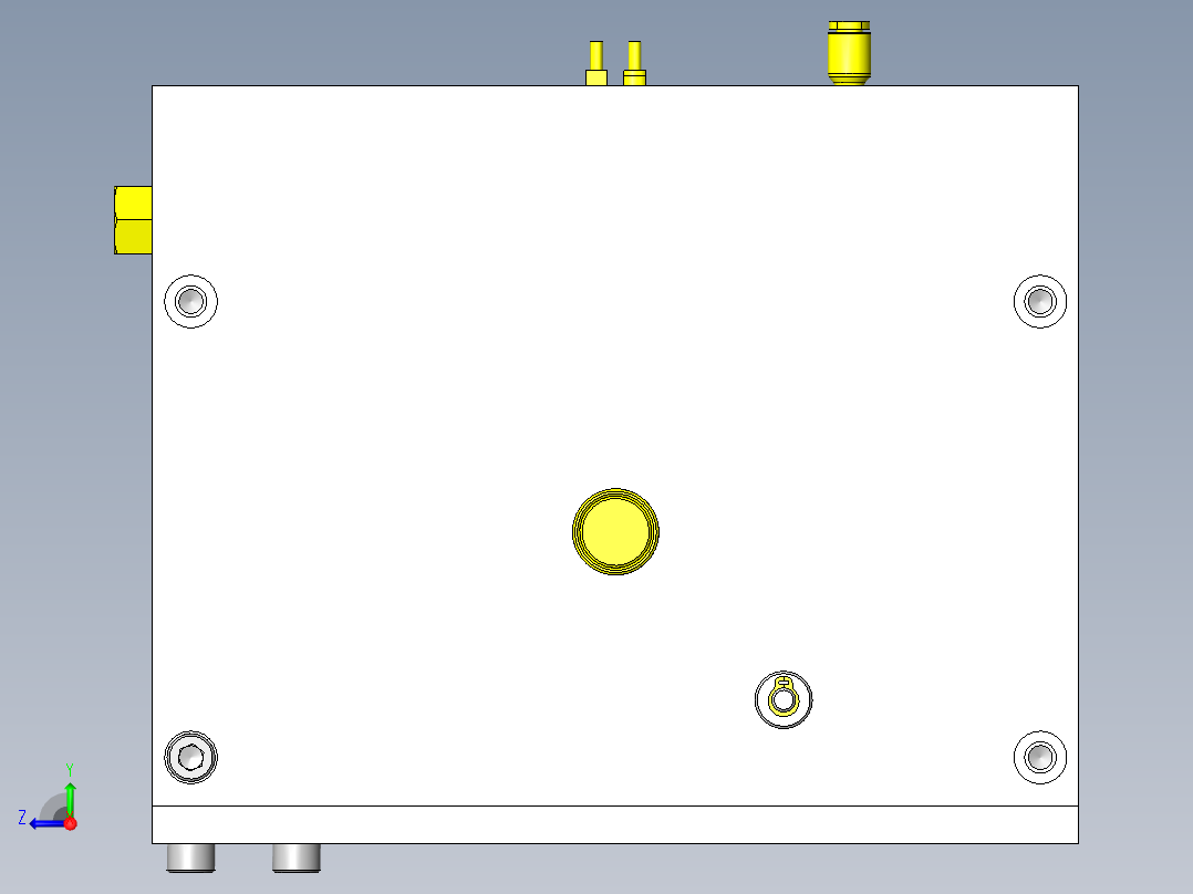 反转组件右视图
