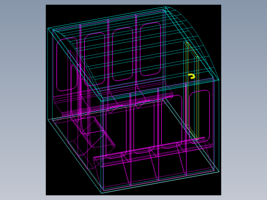 室内家具及植物三维模型一-YU023