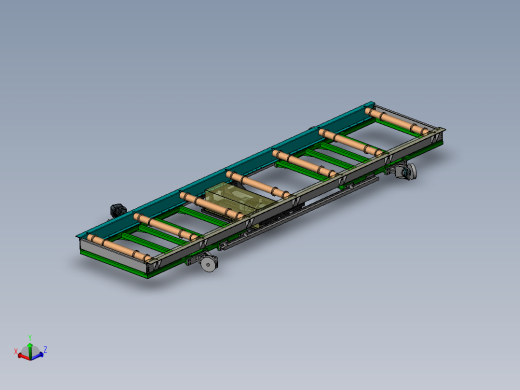 GREAT-ZYHZ-GCZ000-180度旋转滚筒输送机