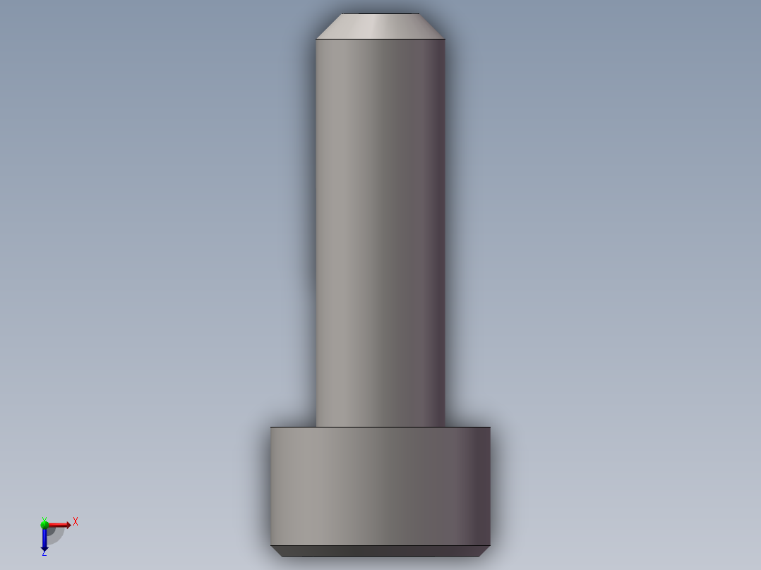 M3-M12内六角螺丝+内六角扳手俯视图