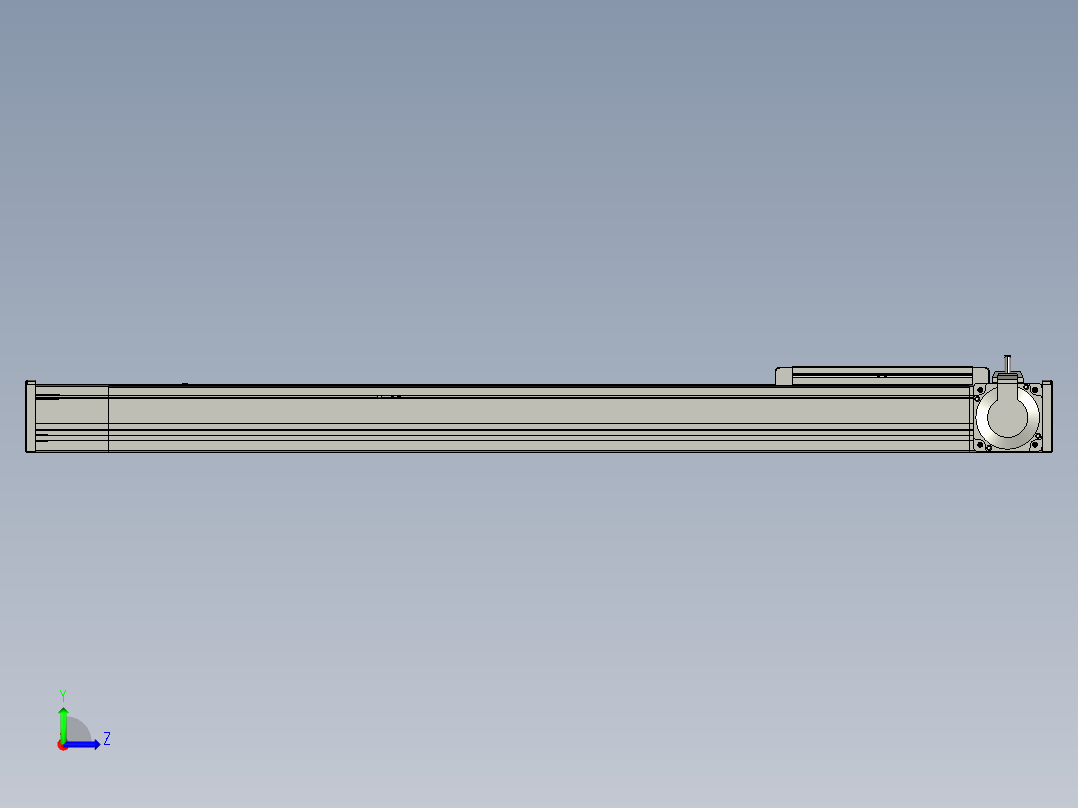 欧规系列-LB8-L150-S800-BR-ZP75-C3左视图