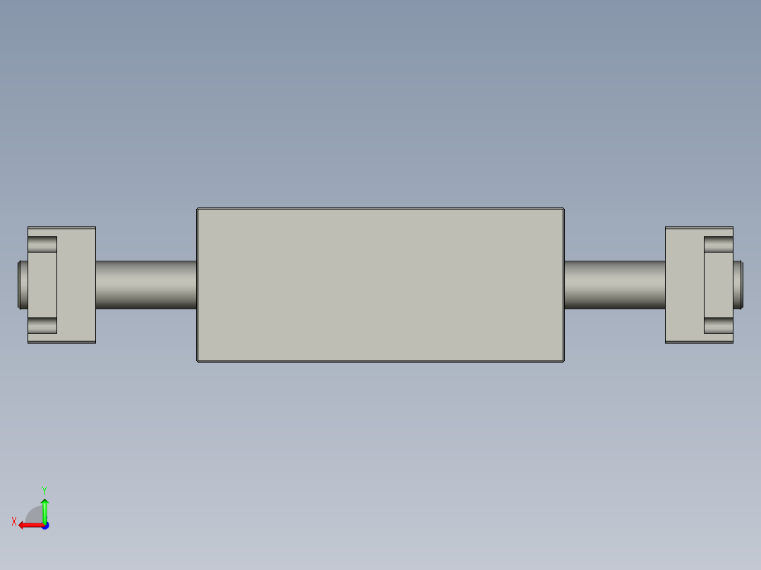 普通气爪PH07-50后视图