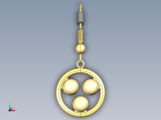 耳环3前视缩略图