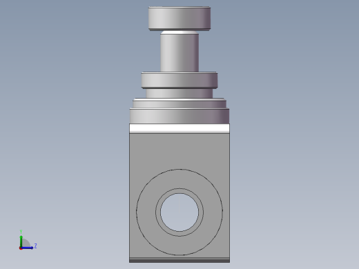 管道型节流阀PSA10（10厘）左视缩略图