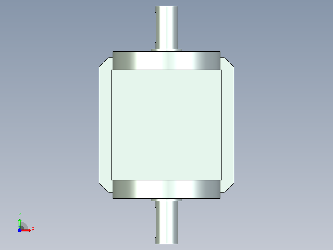 换向器PW90双轴-1 19-95-130-M8.stp前视图