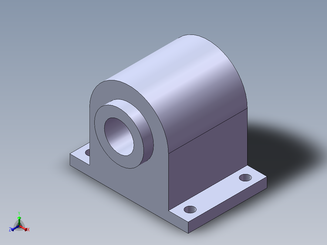 S4 直线滑座正等轴测图