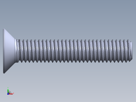 制沉头螺钉-M3_Countersunk_Screw_15.SLDPRT