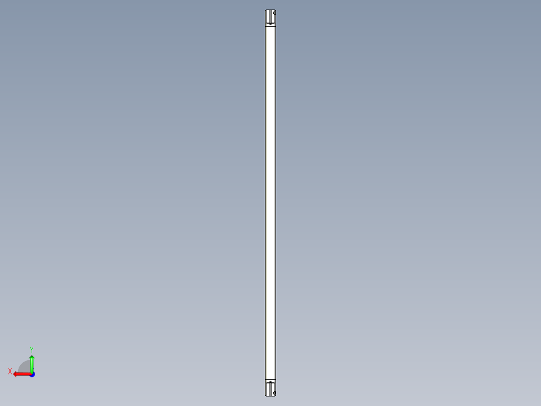 基恩士SL-V26L_R_kc图纸模型后视图