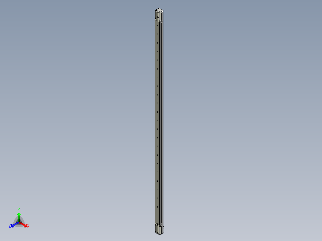 基恩士SL-V26L_R_kc图纸模型正等轴测图