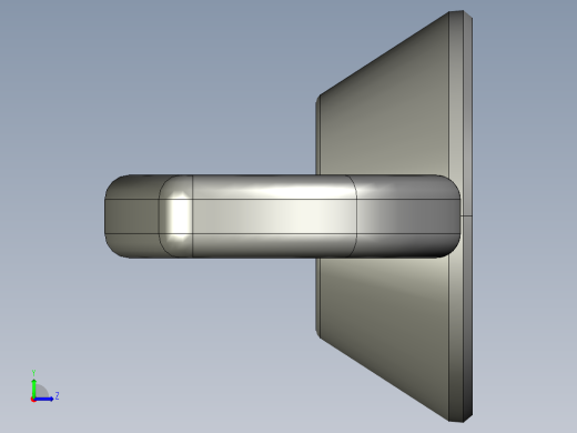 WING NUT 10-24 Thread size 27-64in Base Diameter.STEP左视缩略图